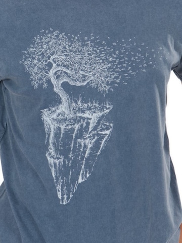 Life-Tree Shirt 'Fairwear Organic Maple Island'‌‌‌‌‌‌‌ in Blau