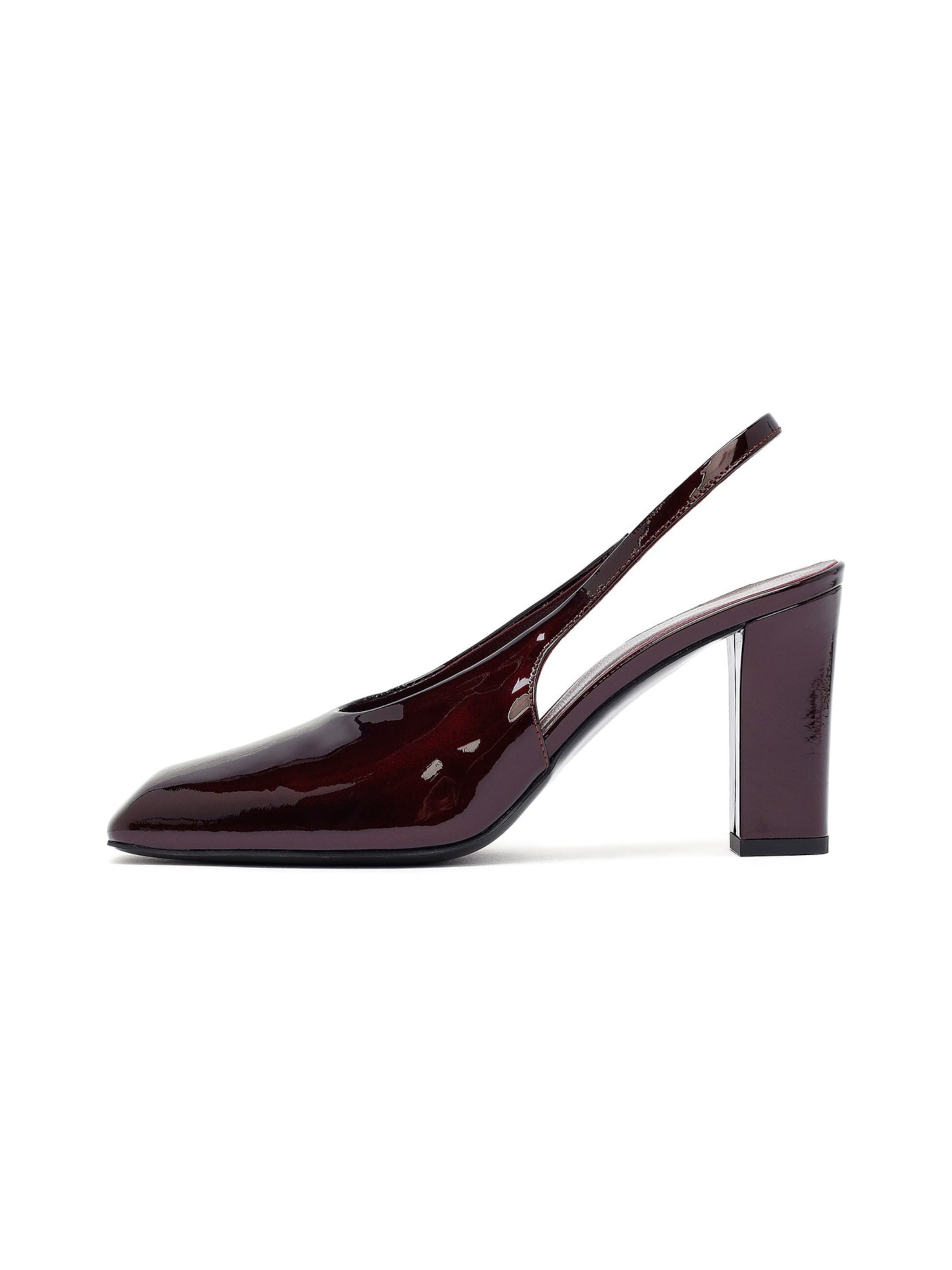 Derimod Slingpumps in Rood: voorkant