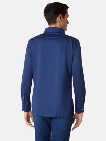 Boggi Milano Regular Fit Hemd in Blau