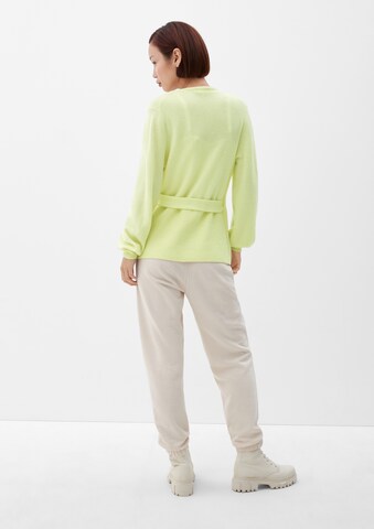 Cardigan s.Oliver en vert