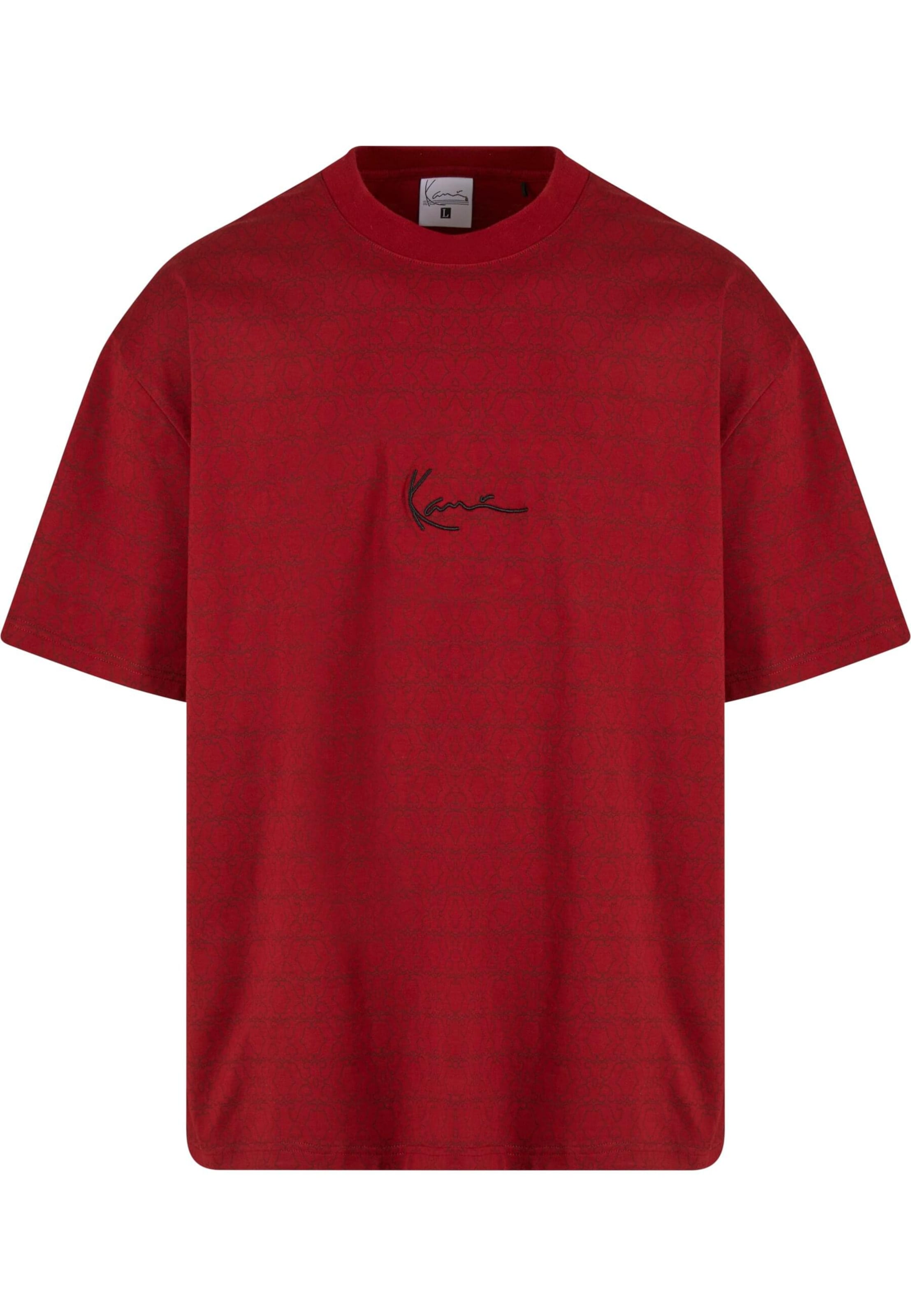 Karl Kani Shirt 'Aop Signature' in Red / Black, Item view