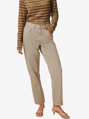 Next Tapered Farkut värissä beige: etupuoli