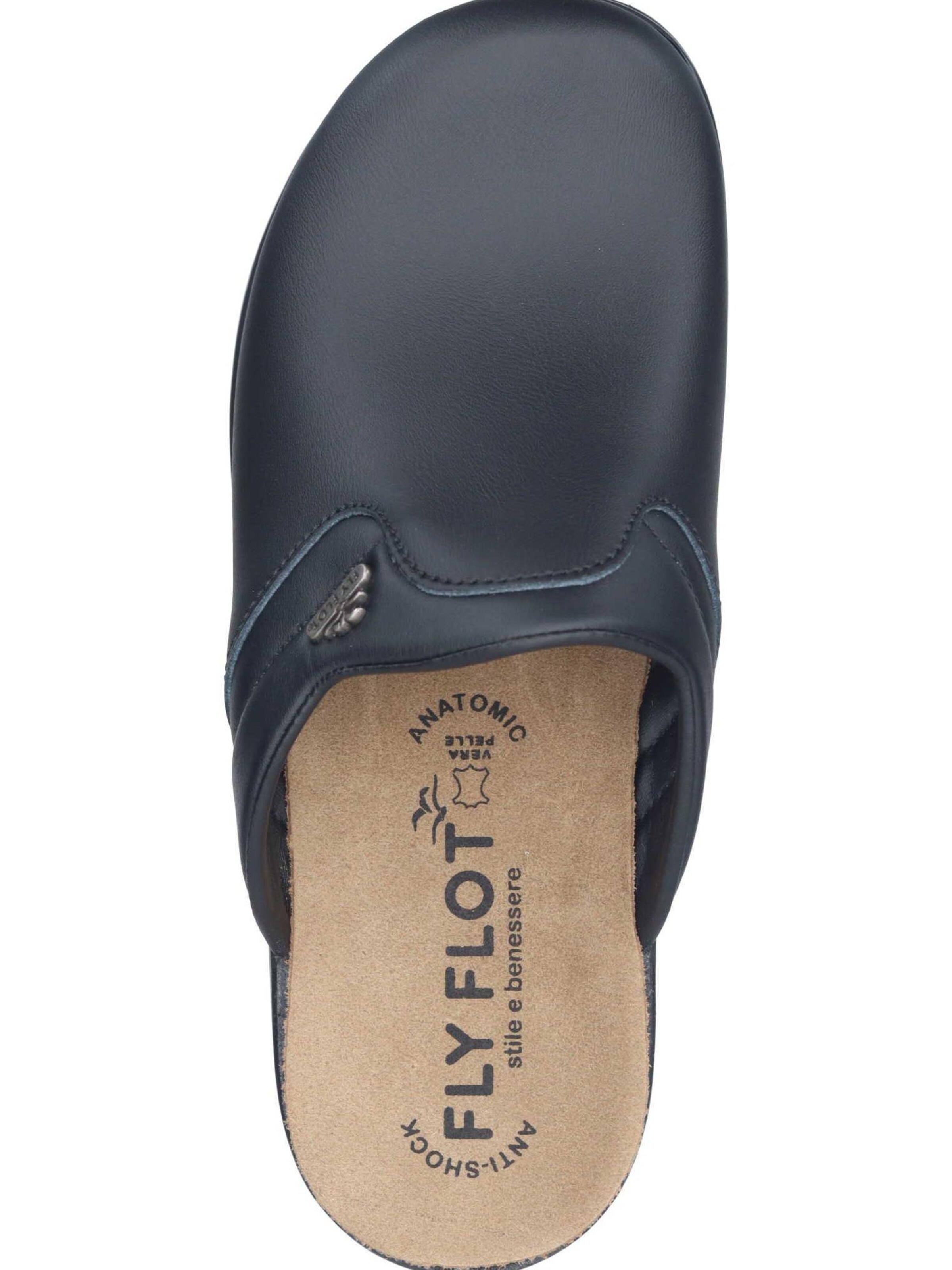 FLY FLOT Clogs in Black