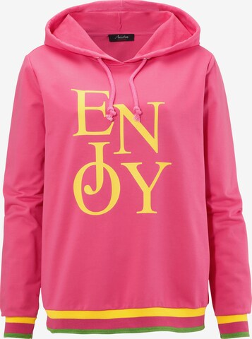 Aniston CASUAL Sweatshirt in Pink: front