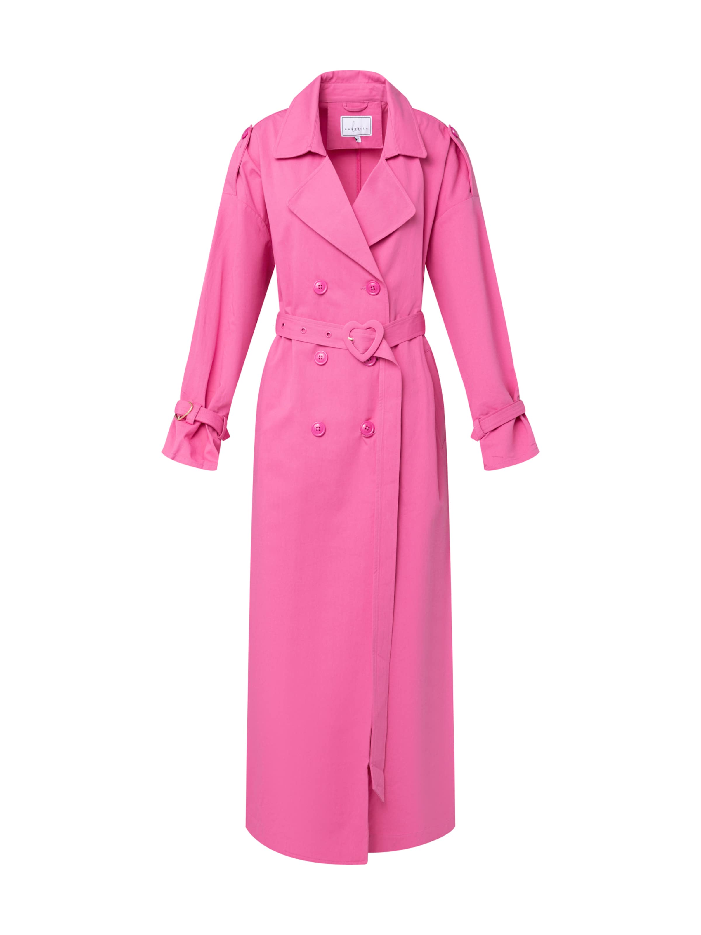 Laurella Преходно палто в розово: отпред