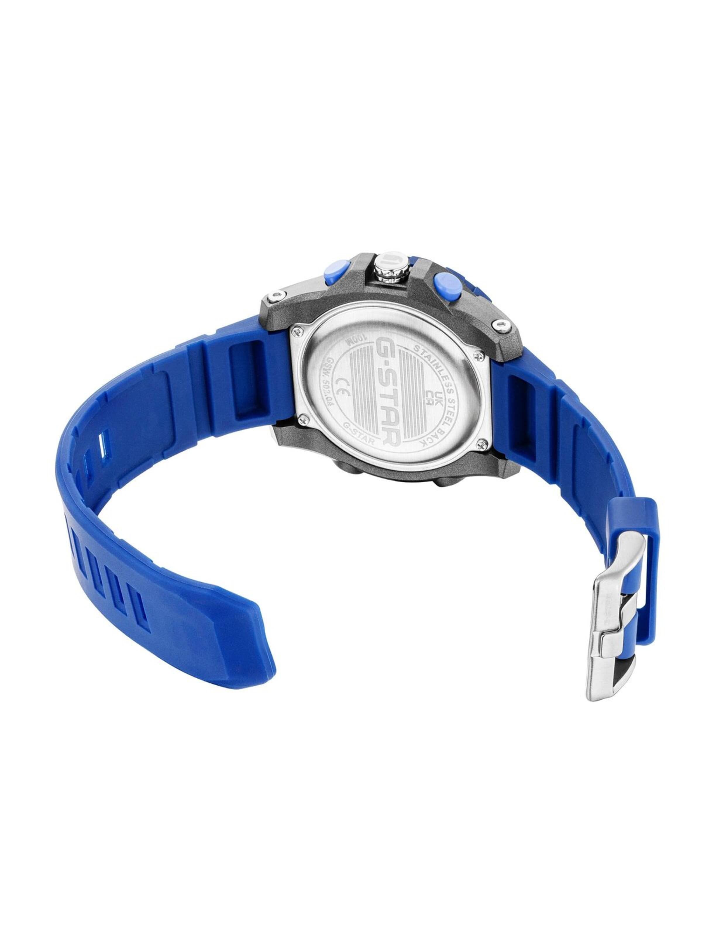 G-STAR Analogové hodinky 'Duo-time watch Ops01' – modrá