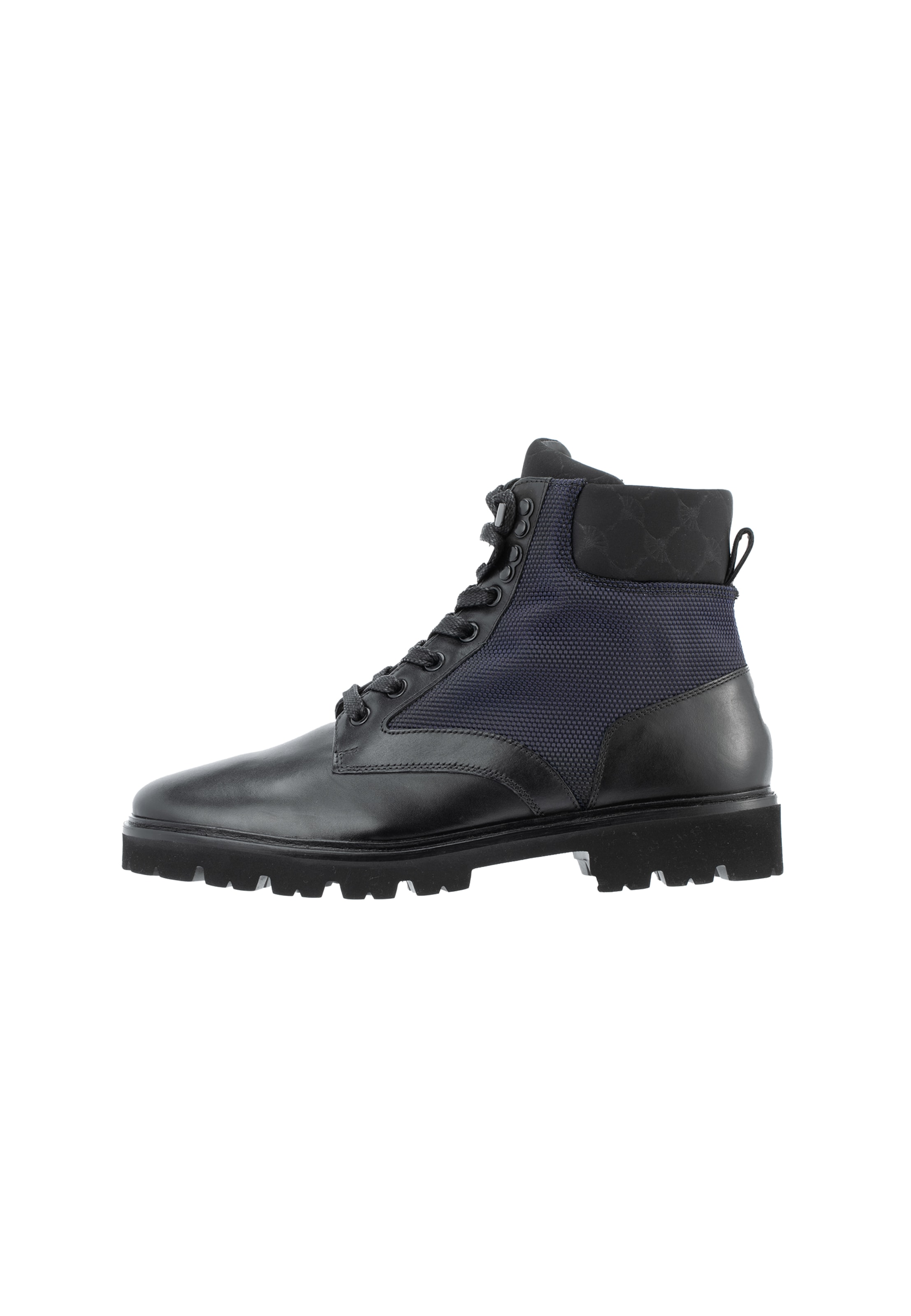 JOOP! - Botas com atacadores 'Hektor' em azul: frente