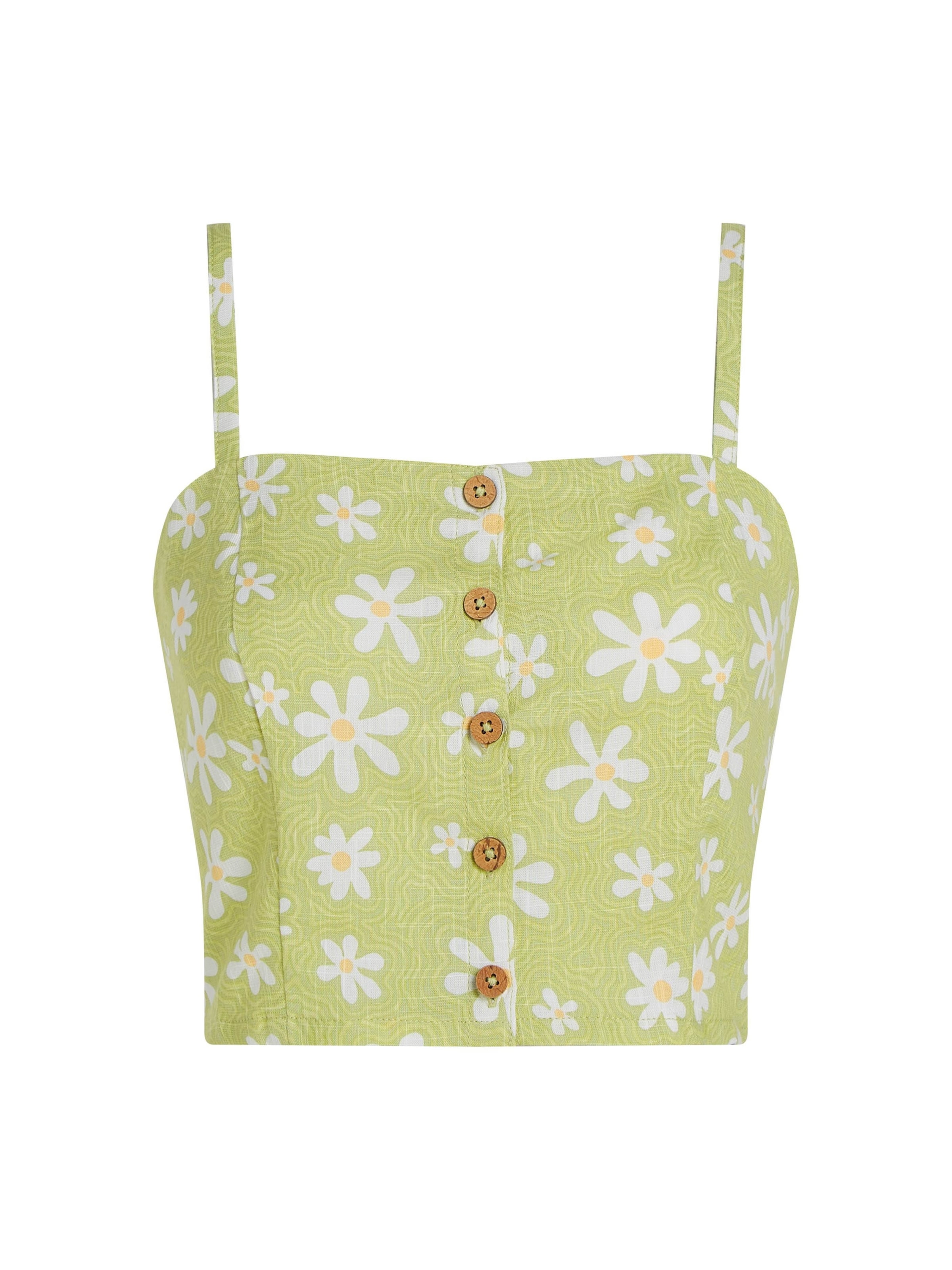 Top di O'NEILL in verde: frontale