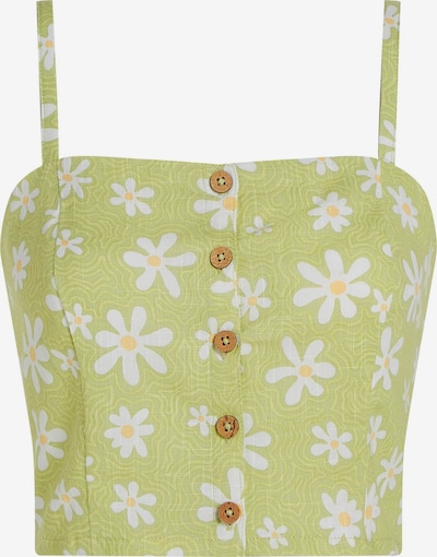 Palaidinė be rankovių iš O'NEILL, spalva – pastelinė žalia / šviesiai žalia / šviesiai oranžinė / balta, Prekių apžvalga