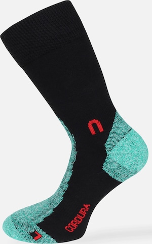 normani Athletic Socks in Black: front