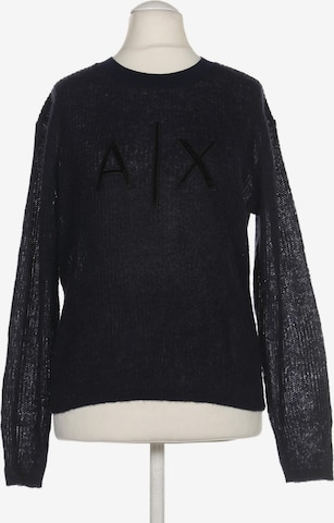 ARMANI EXCHANGE Sweater & Cardigan in M in Blue: front