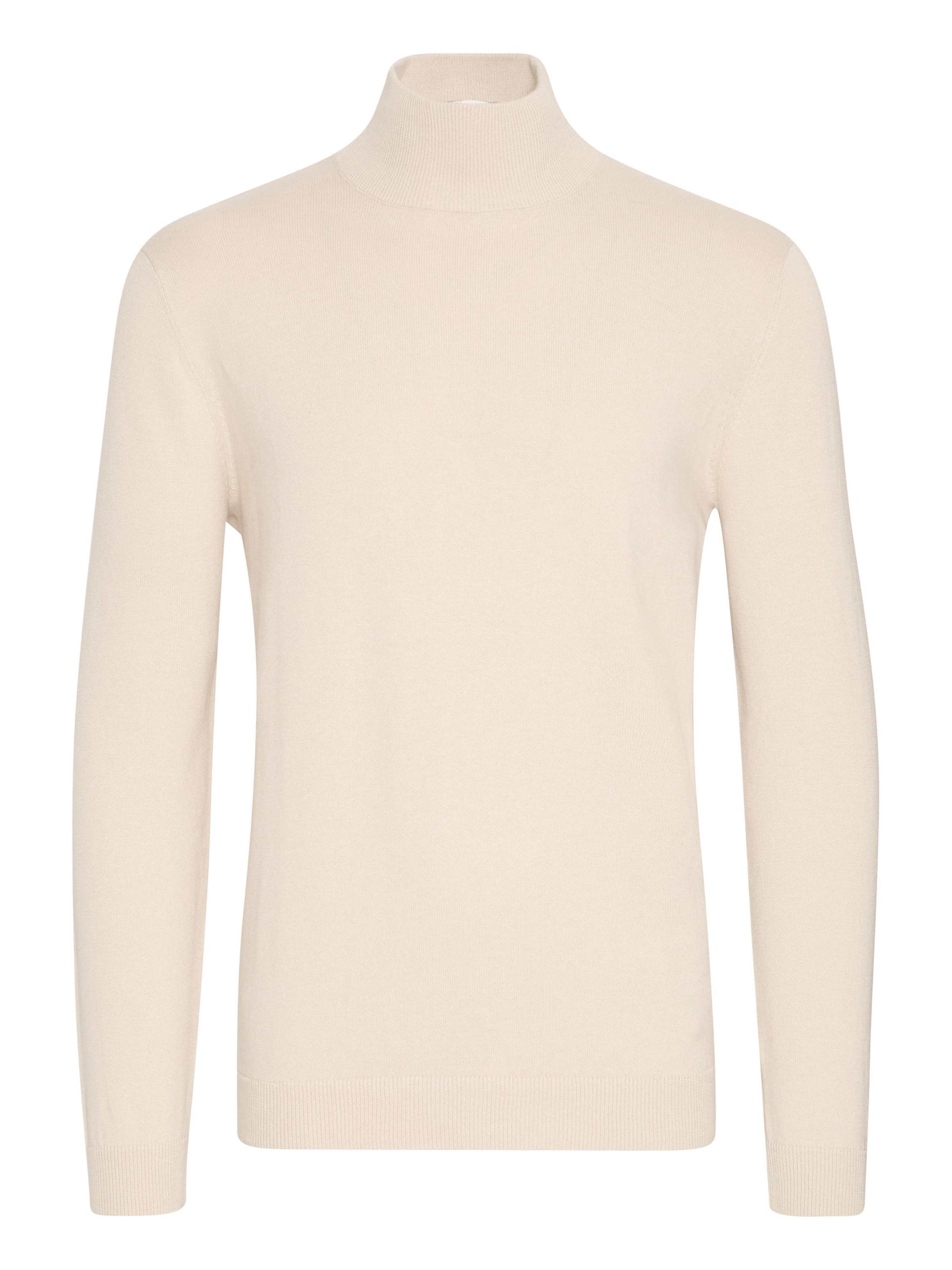 !Solid Trui 'Ario' in Beige: voorkant