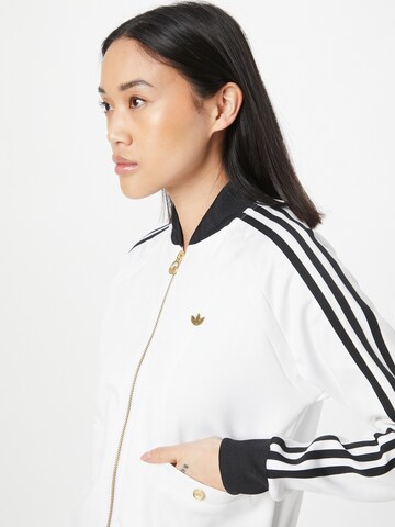 ADIDAS ORIGINALS Sweatjacke 'Sst' in Weiß