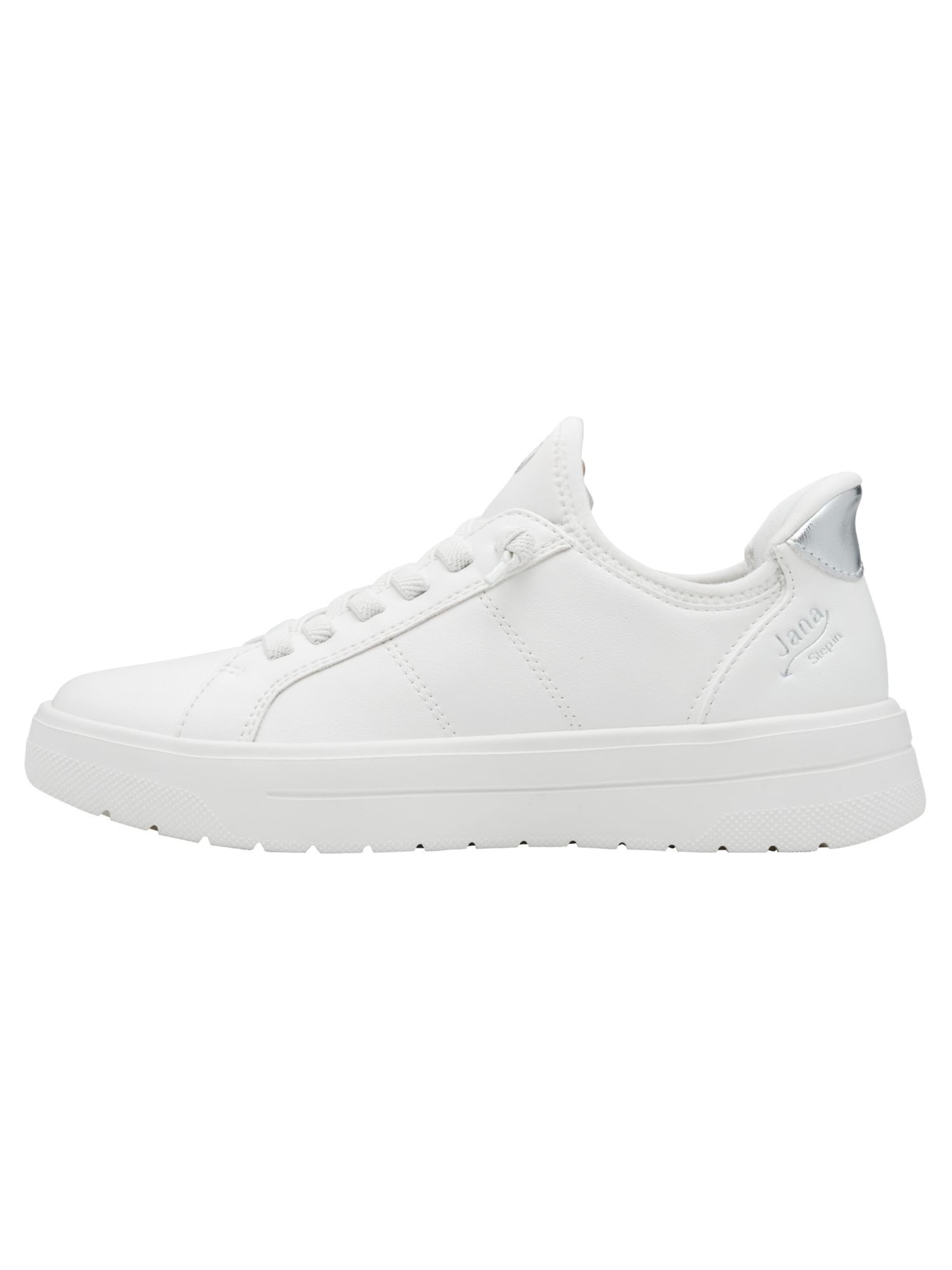 JANA Sneakers laag in Wit