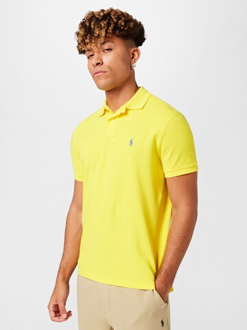T-Shirt Polo Ralph Lauren en jaune : devant