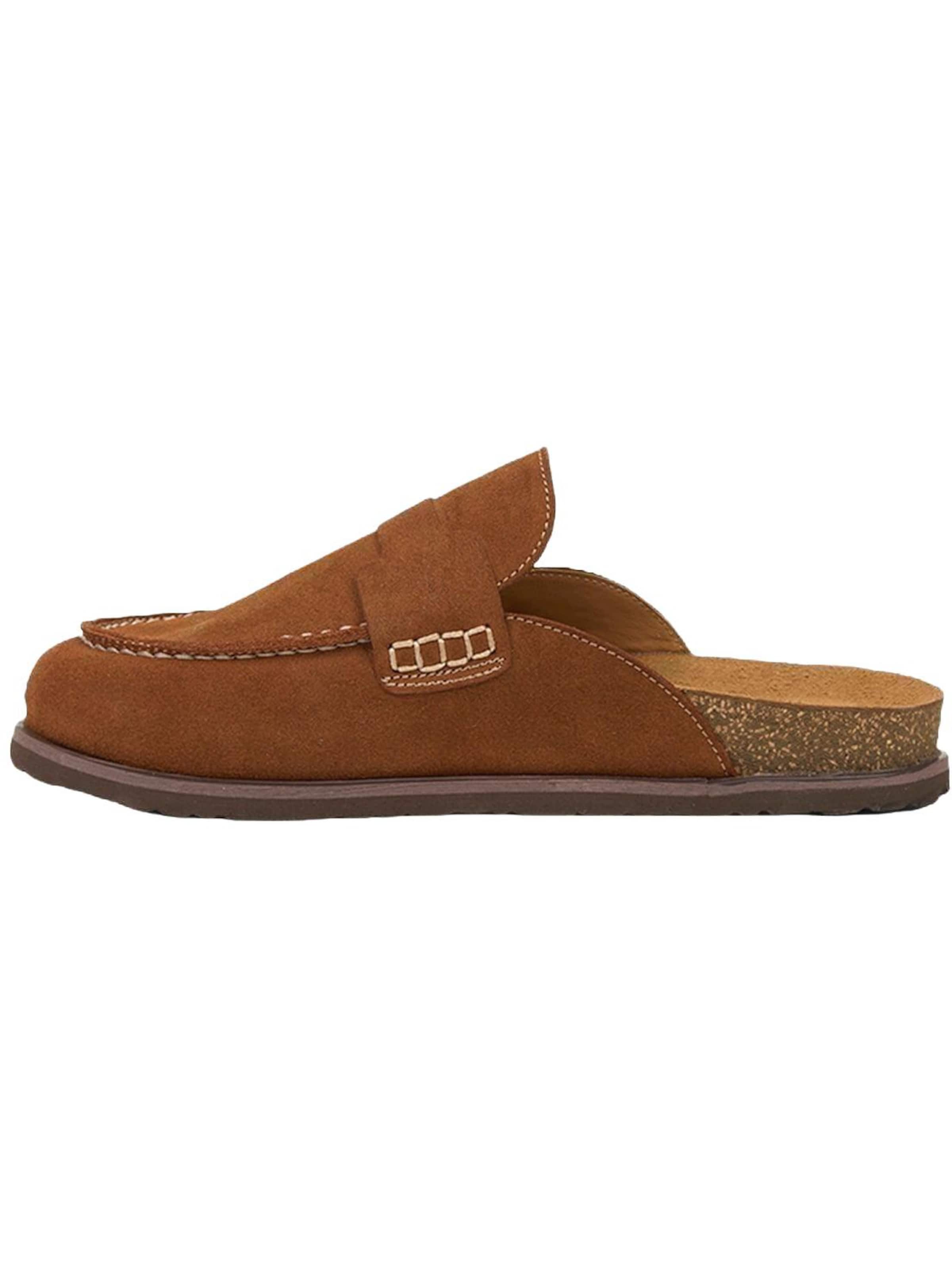 Sabots 'DESA Herren-Wildlederclogs' Desa en marron : devant