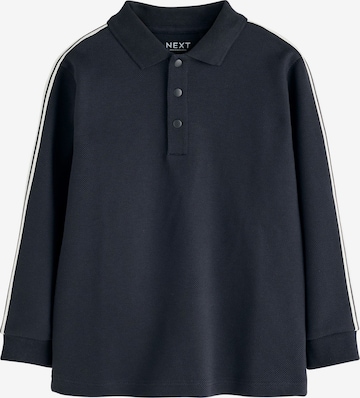 T-Shirt Next en bleu : devant