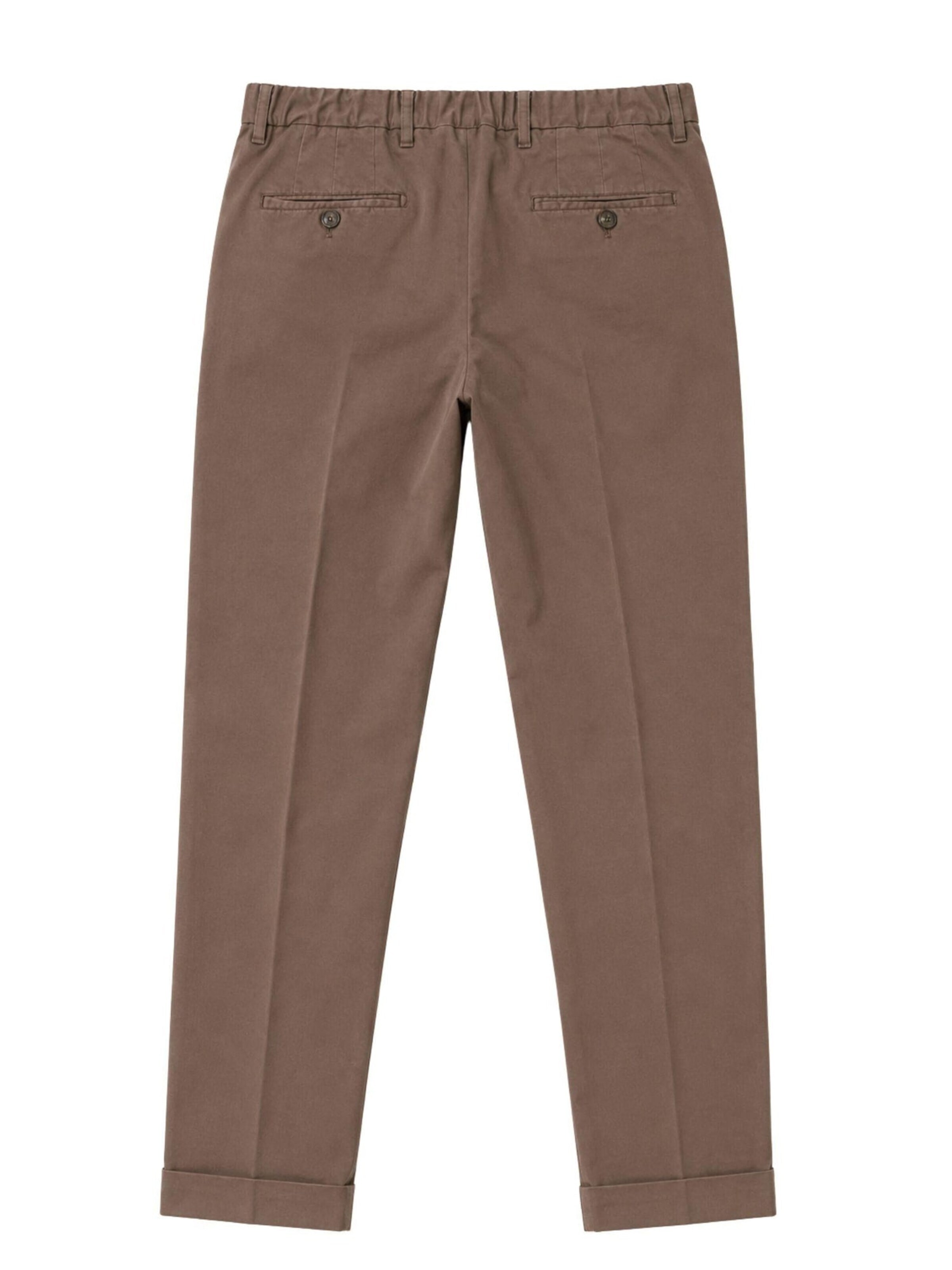 Briglia Baggy Byxa 'Men's Bridle Stretch Cotton and Linen Trousers' i grå