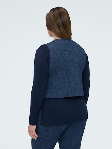 Fiorella Rubino - Chaleco en azul