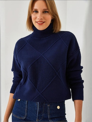 Pullover 'Pullover' di Bianco Lucci in blu: frontale