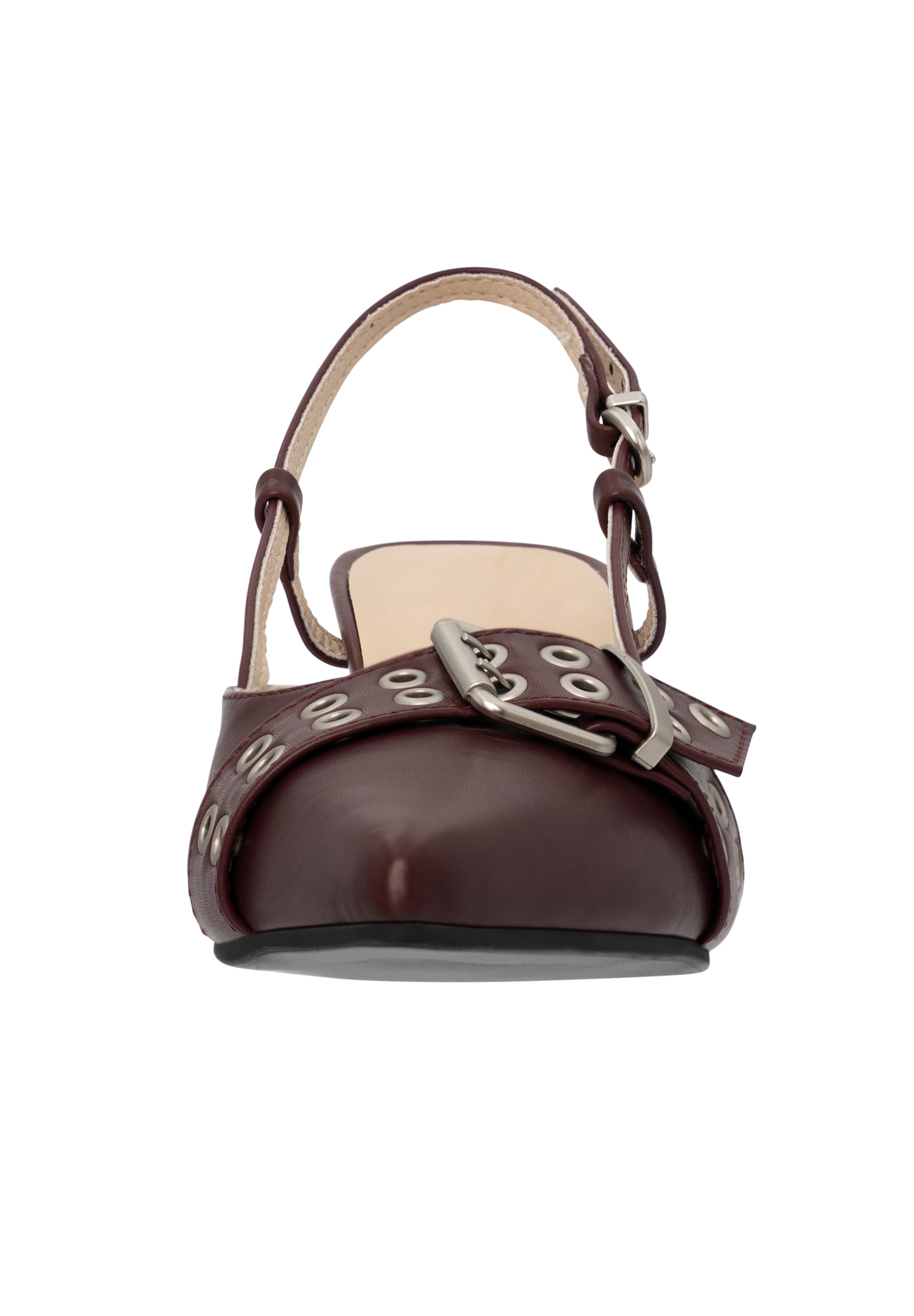 Salinyang Slingback Pumps in Red