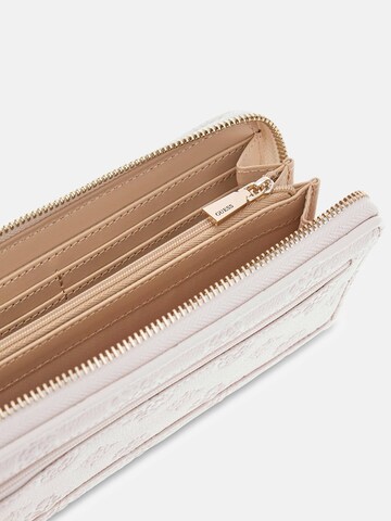 GUESS Wallet 'Anis' in Beige