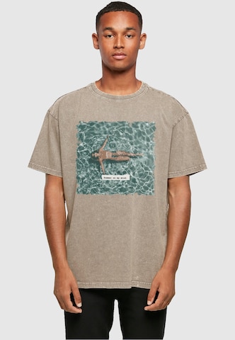 Merchcode Shirt 'Summer - On My Mind' in Bruin: voorkant