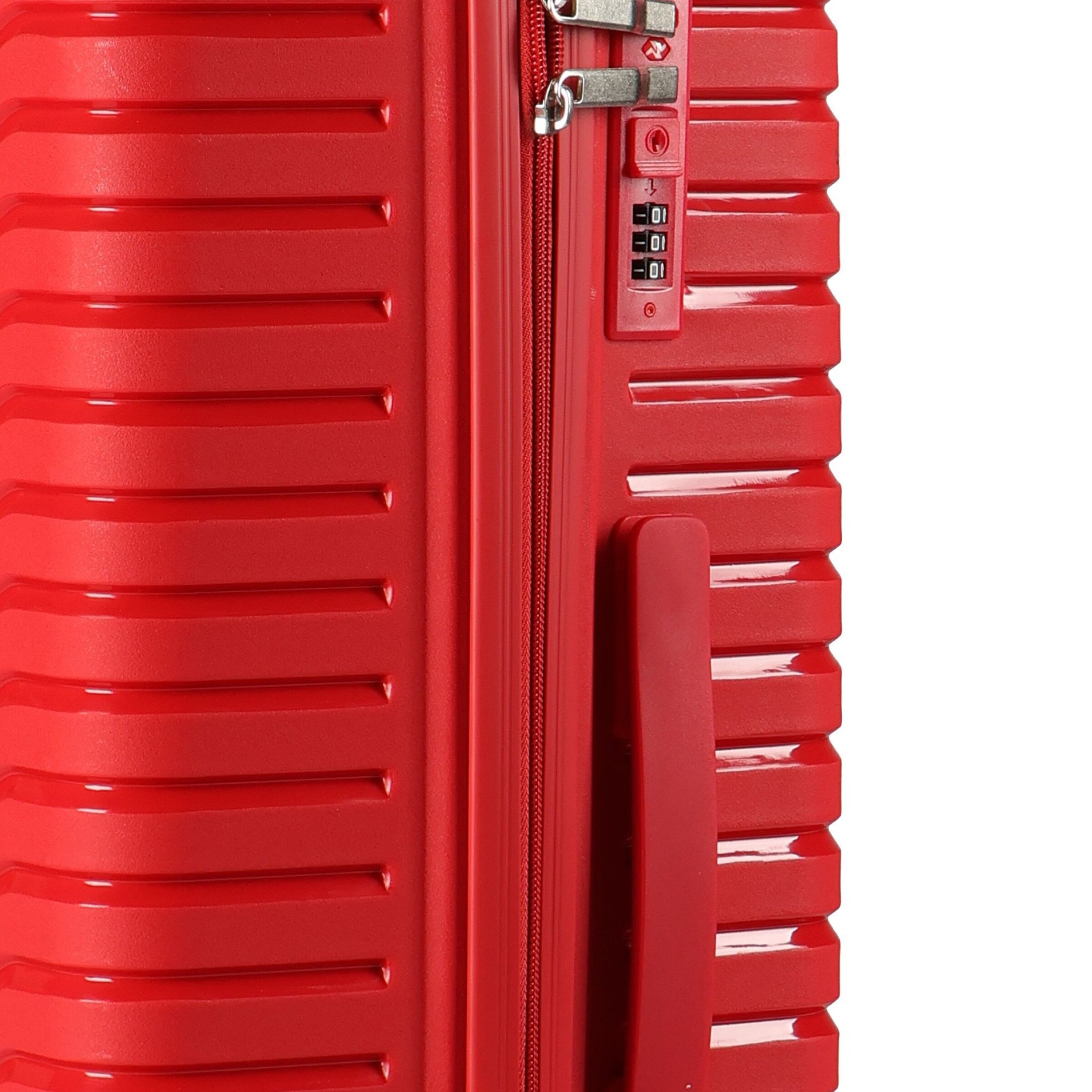 Benzi Suitcase set in Red