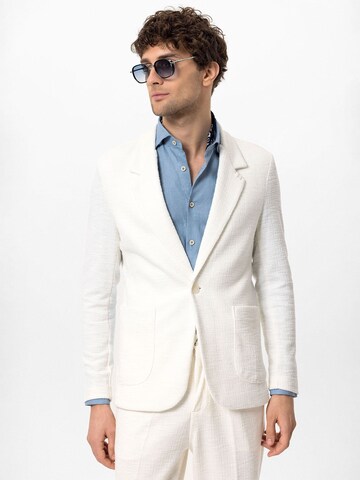 Antioch - Ajuste regular Chaqueta saco en beige: frente