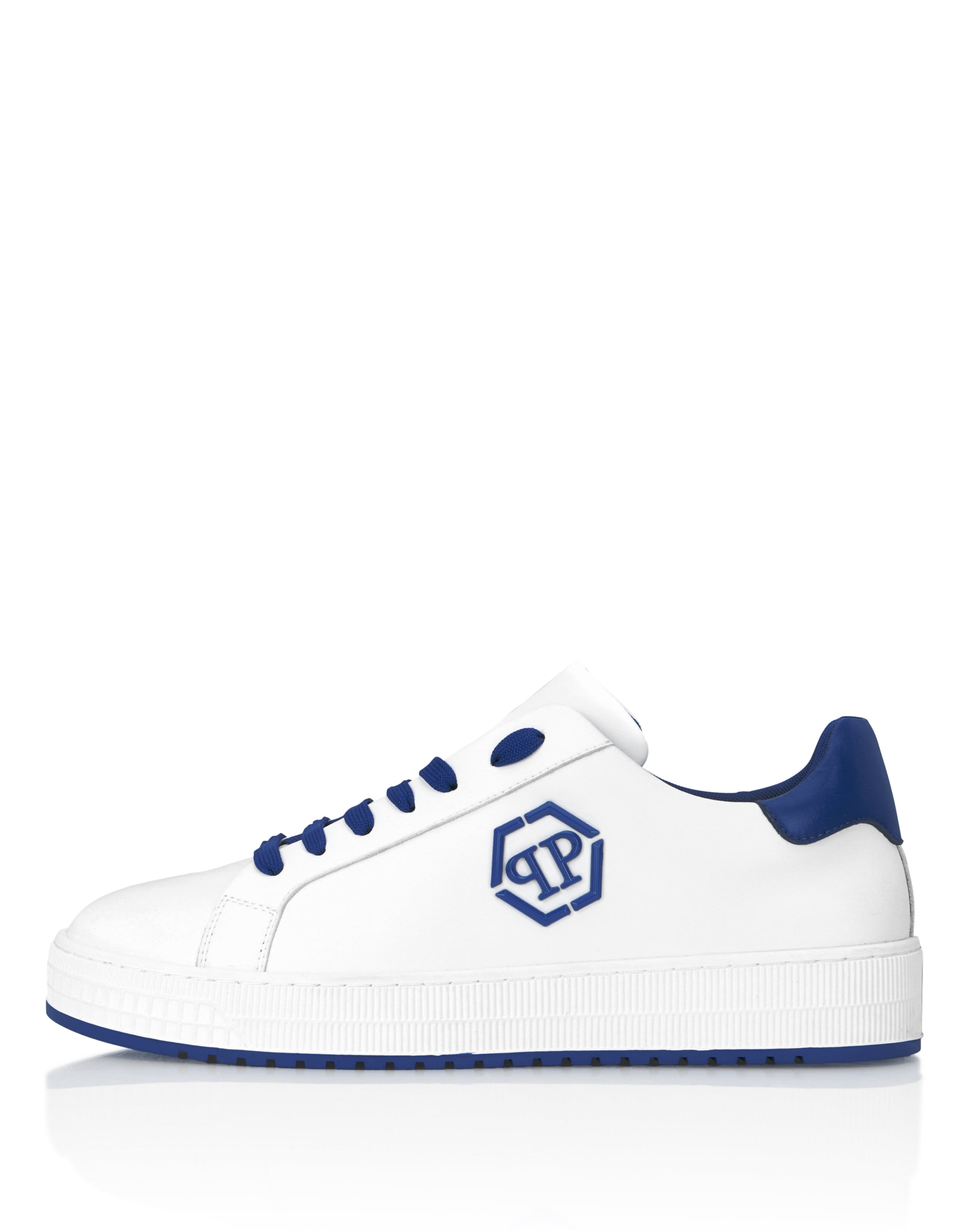Philipp Plein Sneakers laag in 35 in de kleur Marine / Wit, Productweergave