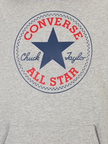CONVERSESweater majica 'Go-To All Star' - siva boja