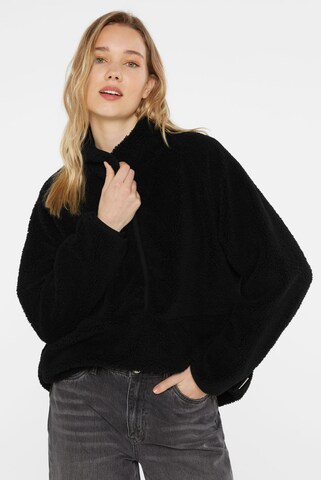 SENSES.THE LABEL Sweatshirt in Schwarz: Vorderseite