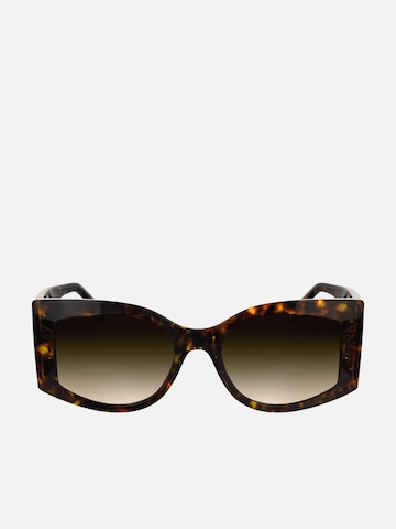 Karl Lagerfeld Sonnenbrille in Braun: Vorderseite
