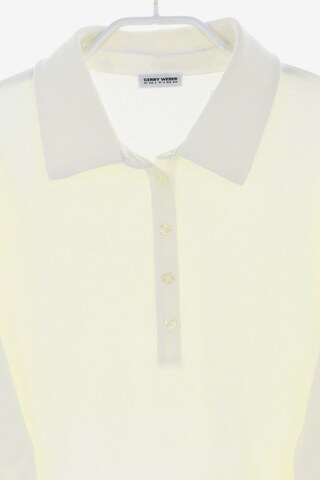 GERRY WEBER Poloshirt L in Weiß