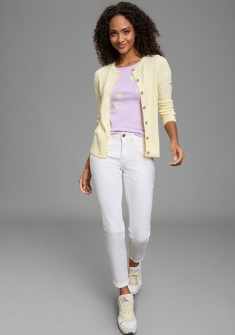 KangaROOS Knit Cardigan in Yellow