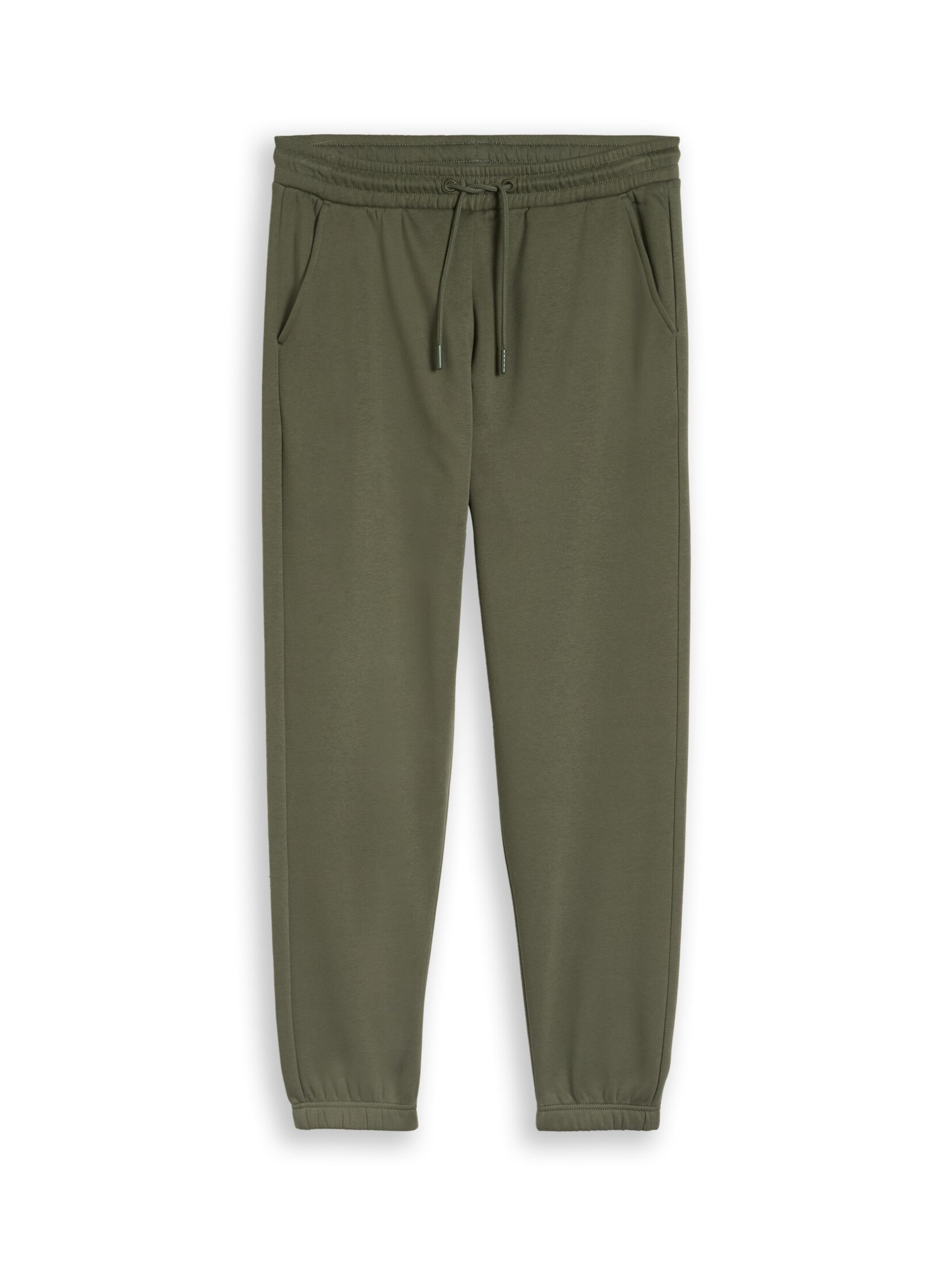 TOM TAILOR DENIM Regular Hose in Grün: Vorderseite