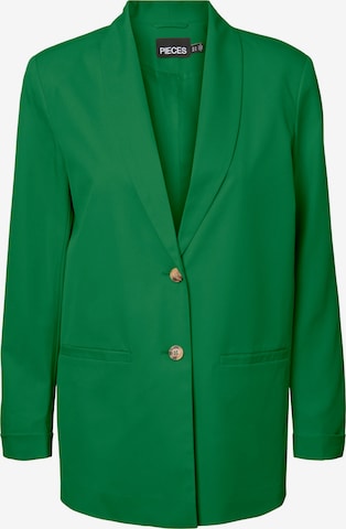 PIECES - Blazer en verde: frente