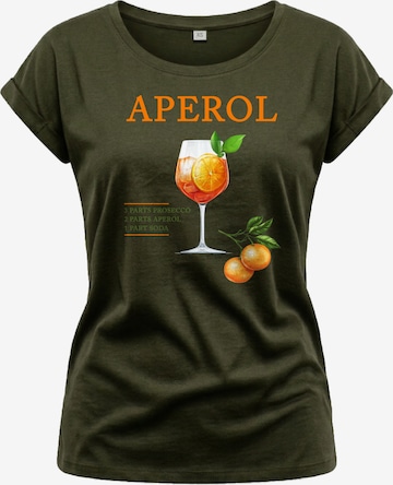 MAKAYA Shirt 'Aperoli' in Green: front