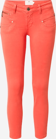 FREEMAN T. PORTER Jeans 'Alexa' in Rood: voorkant