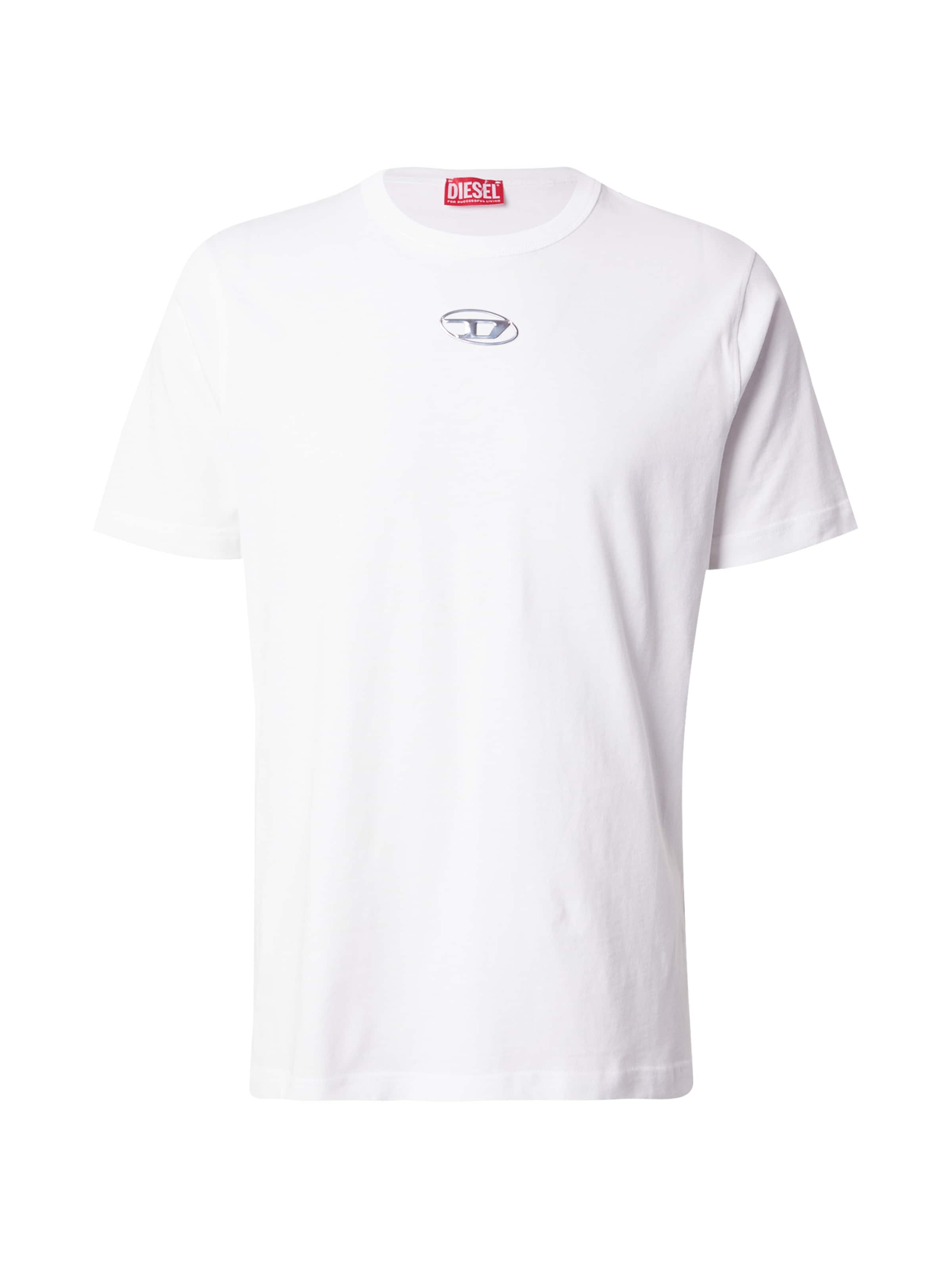 DIESEL Shirt 'T-ADJUST-OD' in White: front