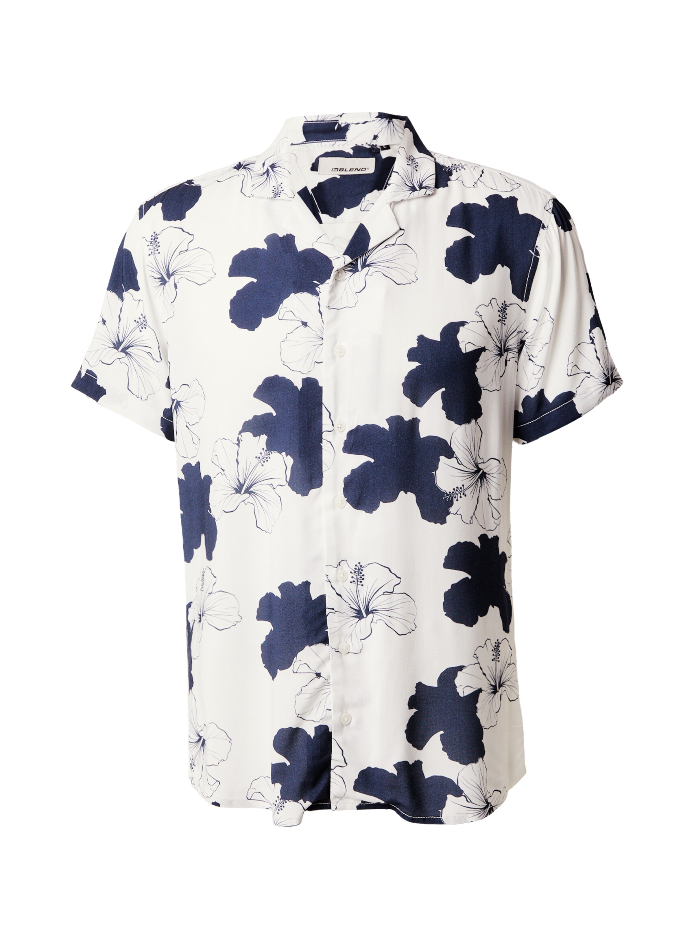 BLEND Overhemd in Wit: voorkant