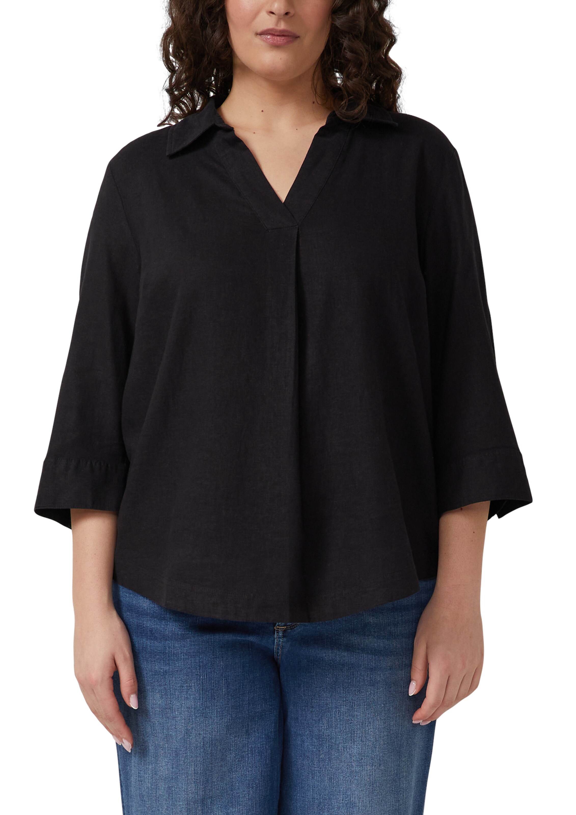 s.Oliver Blouse in Zwart