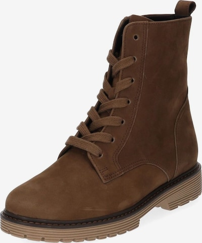 GABOR Bottines à lacets en marron, Vue avec produit