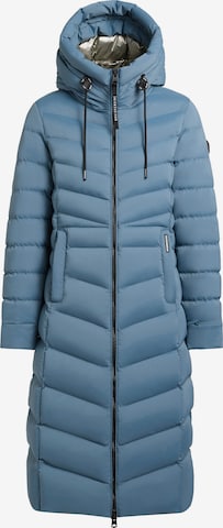 khujo Mantel 'Ingram5' in Blau: Vorderseite