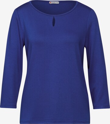 STREET ONE Shirt in Blau: predná strana