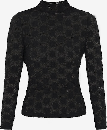 NAEMI - Camisa 'Fashion Look' em preto: frente