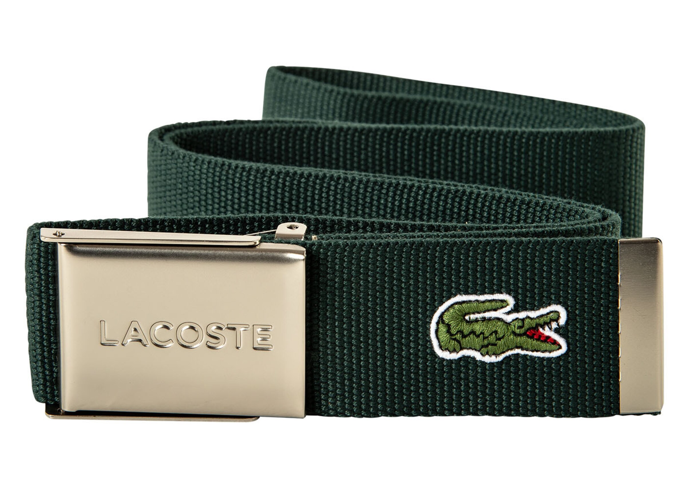 LACOSTE Belt in Green: front