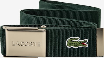 Ceinture LACOSTE en vert : devant