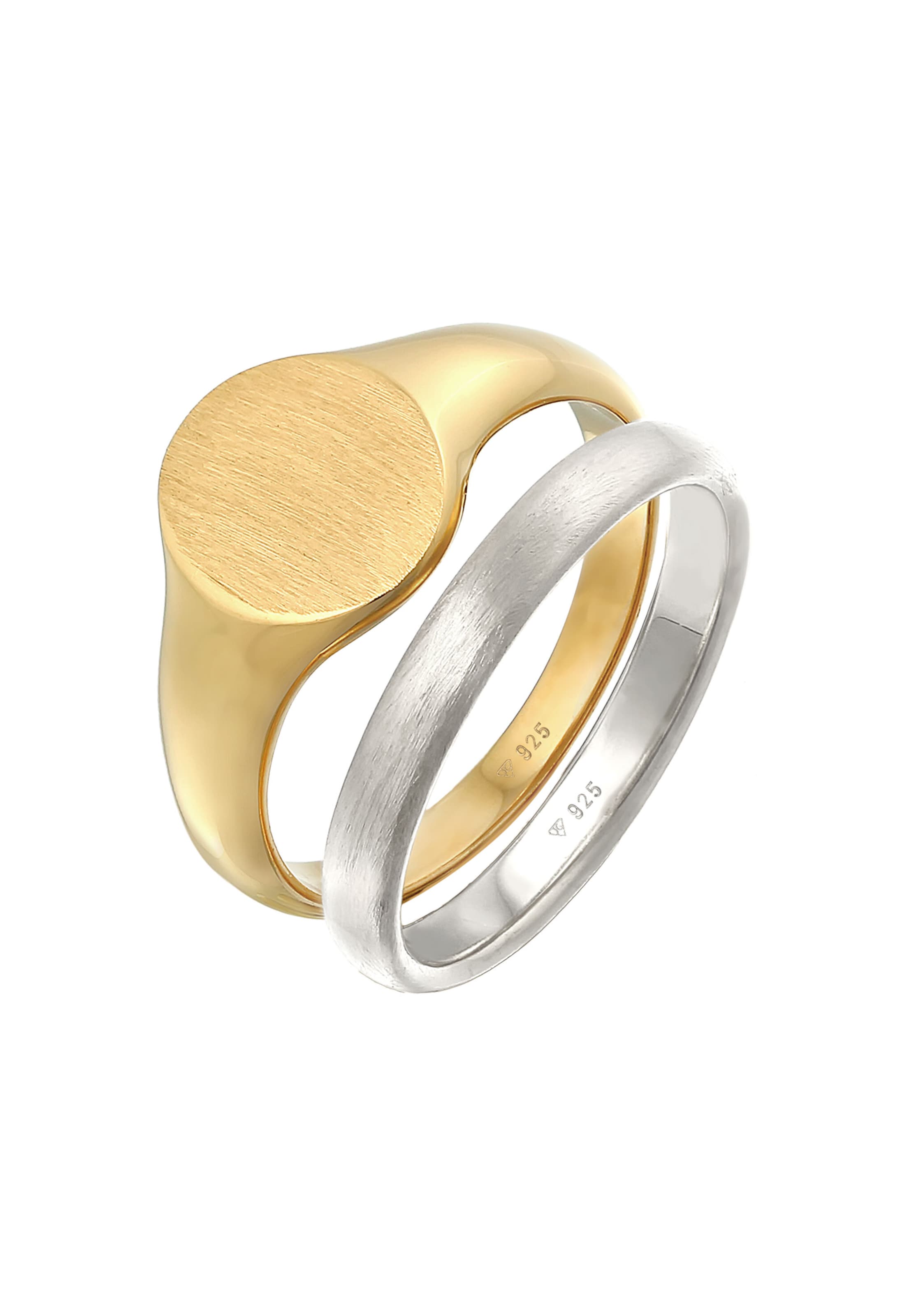 KUZZOI Ring in Silber: Vorderseite