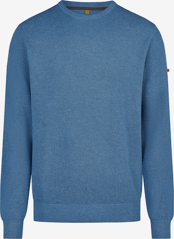 redmond Pullover 'Basic' in Blau: Vorderseite